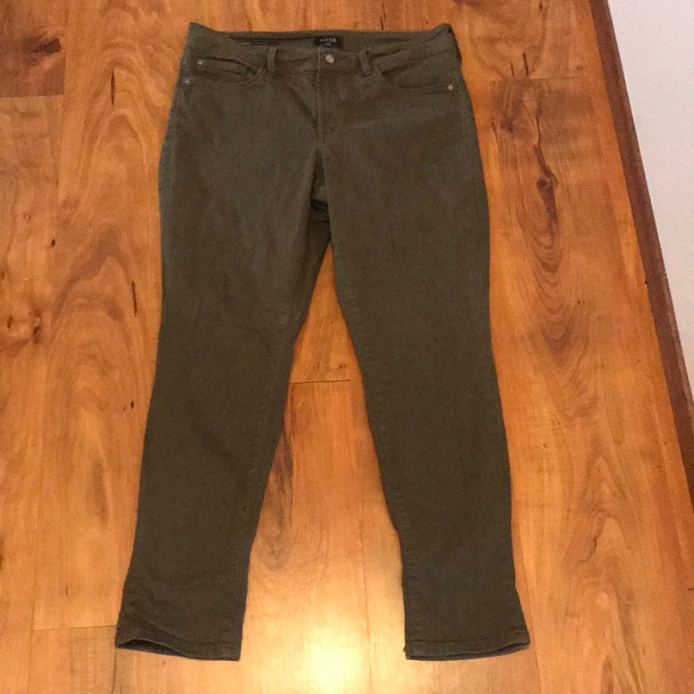 Army Green NYDJ Skinny Jeans